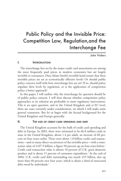 Public Policy and the Invisible Price: Competition Law, Regulation