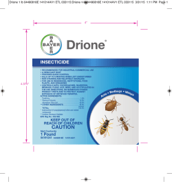 Drione - Backed By Bayer