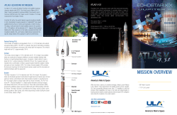 mission overview - United Launch Alliance