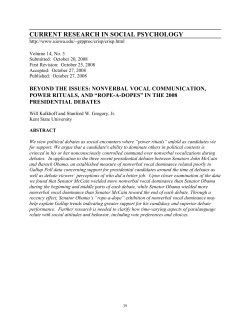 Beyond the Issues: Nonverbal Vocal