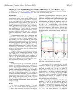 Solubility of Ethylene and Acetylene in Liquid Methane and Ethane