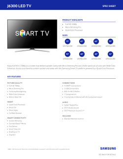 J6300 LED TV - BrandsMart USA