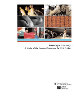 Investing in Creativity