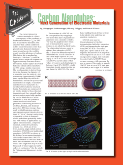 Carbon Nanotubes - The Electrochemical Society