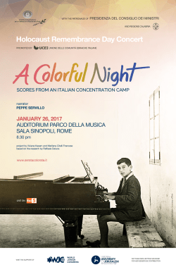 Holocaust Remembrance Day Concert