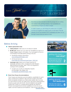 Fort Lauderdale! - Luxury Yacht Group