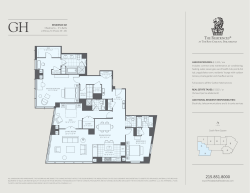 Floorplan - The Residences at The Ritz