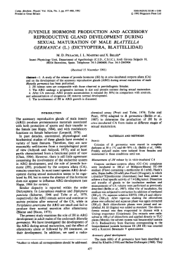 JUVENILE HORMONE PRODUCTION AND ACCESSORY