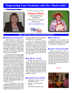 Empowering Your Vocabulary with Mrs. Word-a-holic