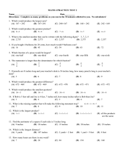 4th Grade - Educontest