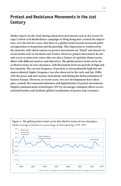 Protest and Resistance Movements in the 21st
