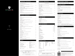 Drinks - Criniti`s