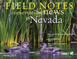 Spring 2012 () - The Nature Conservancy