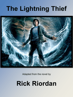 CFISD Adapted Text- LightningThief - R4LIDAdvisory