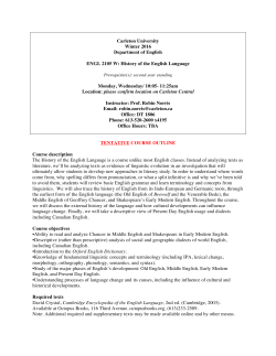 ENGL 2105A - Norris - W16 - Prelim