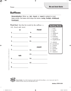 Unit 5 Week 5 - Griswold Public Schools