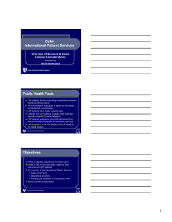 Slides - Duke University School of Medicine