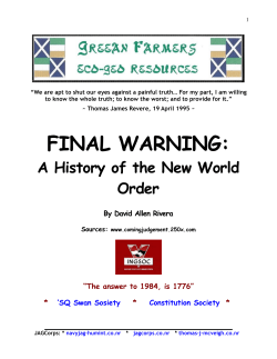 final warning - National Liberty Alliance