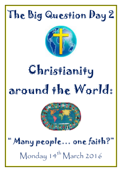 Christianity around the World: