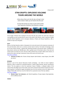 etna erupts: explosive volcano tours around the