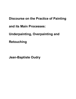 Discourse on the Practice of Painting and its Main