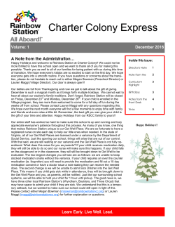 Charter Colony Express