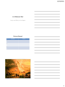 US-Mexican War