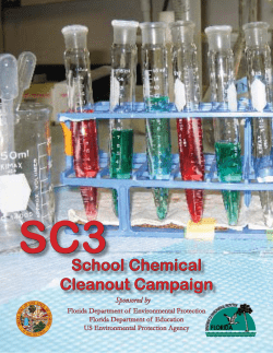 School Chemical Cleanout Campaign