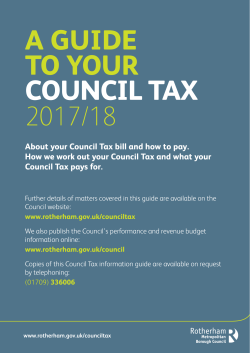 now - Rotherham Council