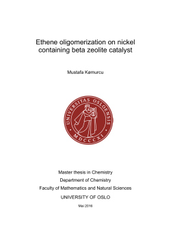 Ethene oligomerization on nickel containing beta zeolite catalyst