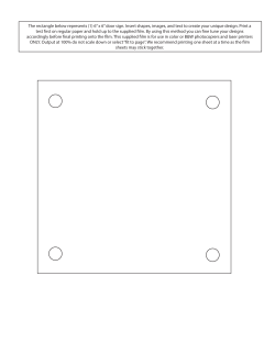 The rectangle below represents (1) 6&rdquo; x 6&rdquo; door sign
