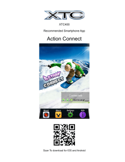 Action Connect App for XTC400