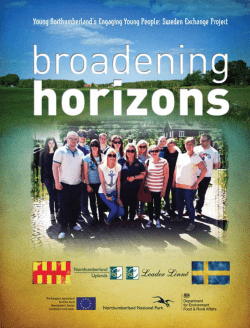 Broadening Horizons - Joint Youth Brochure