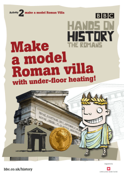 Roman Villa - Start with a Book