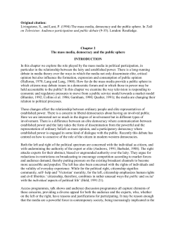 Livingstone, S., and Lunt, P.