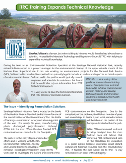 ITRC Training Expands Technical Knowledge