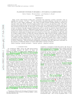 PLANETARY SYSTEMS IN BINARIES. I. DYNAMICAL