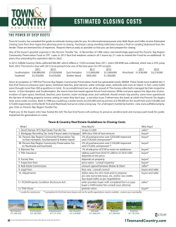 estimated closing costs estimated closing costs