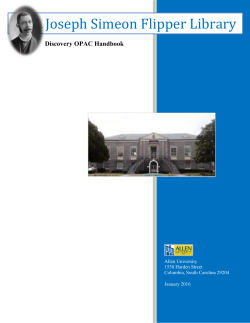 Joseph Simeon Flipper Library