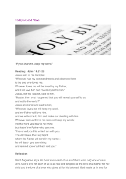 Today`s Good News - Anglican Church Southern Queensland