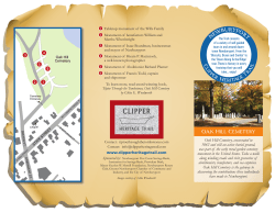 Oak Hill Cemetery - Clipper Heritage Trail