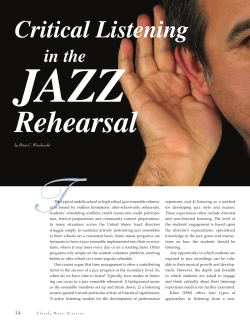 Critical Listening - Brian Wesolowski, Ph.D.