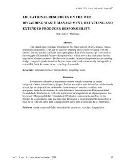 educational resources on the web regarding waste management