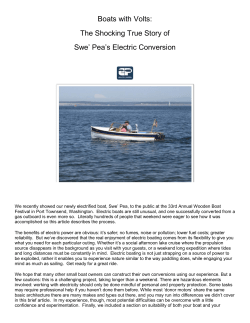 Swe` Pea`s Electric conversion