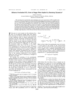 Octet of Regge Poles Implied by Bootstrap Dynamics