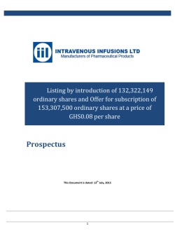 - Intravenous Infusions Limited (IIL)