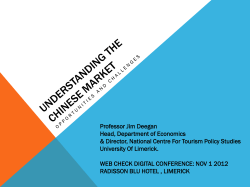 Understanding The Chinese Market