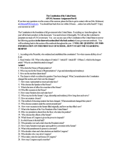 The Constitution of the United States
