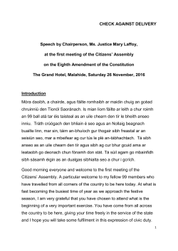 here - the Citizens` Assembly