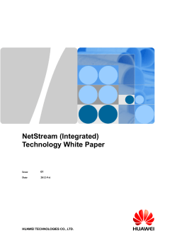 NetStream (Integrated) Technology White Paper